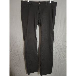 Reflex Premium Jeans Black Stretch Denim Skinny Jeans Size 15